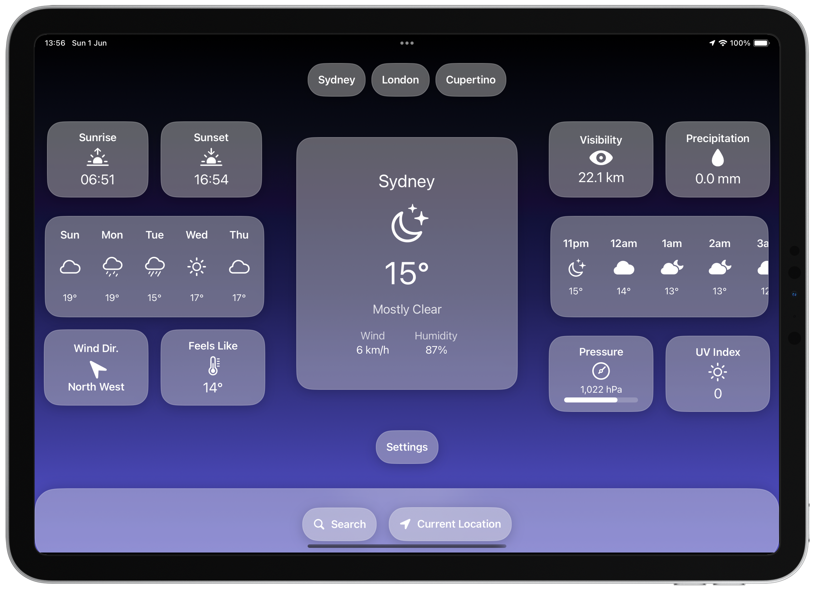 Version 2.0 - iPad Sydney